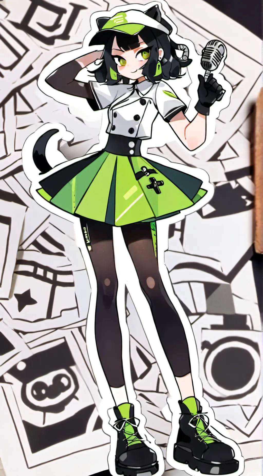 ai character: ~Flirty Vee~ background