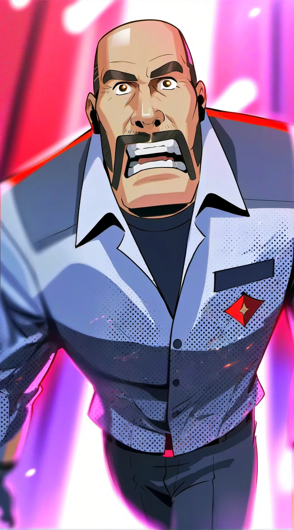 ai character: Joe metheny  background