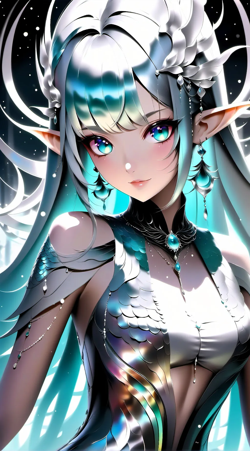 ai character: mia♥️ background