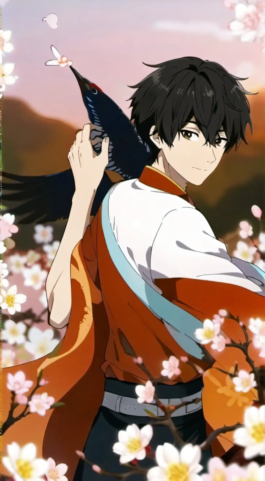 ai character: Lucas  background