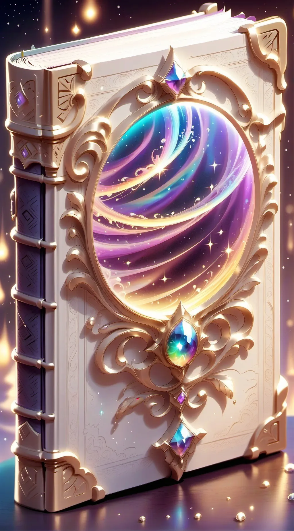 ai character: Book of Reality background