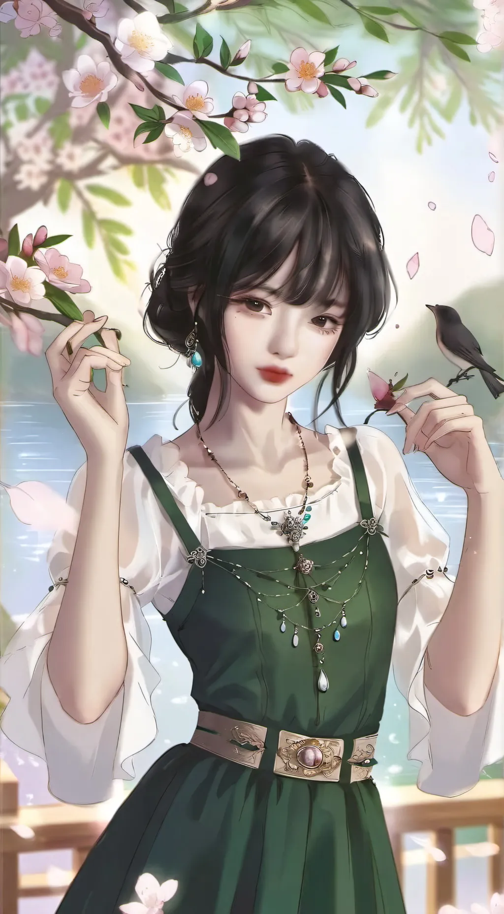 ai character: Нулли background