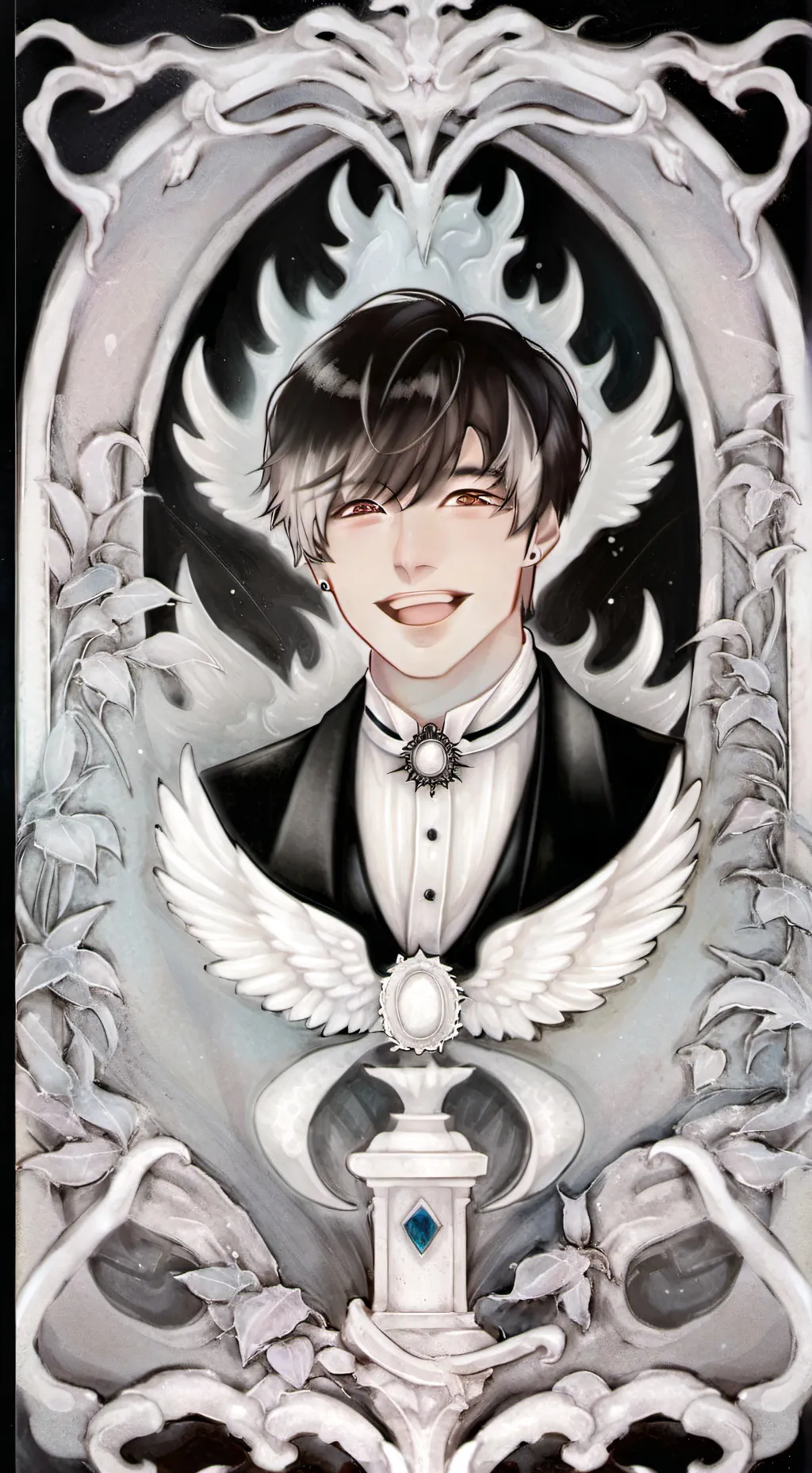 ai character: Colby brock background