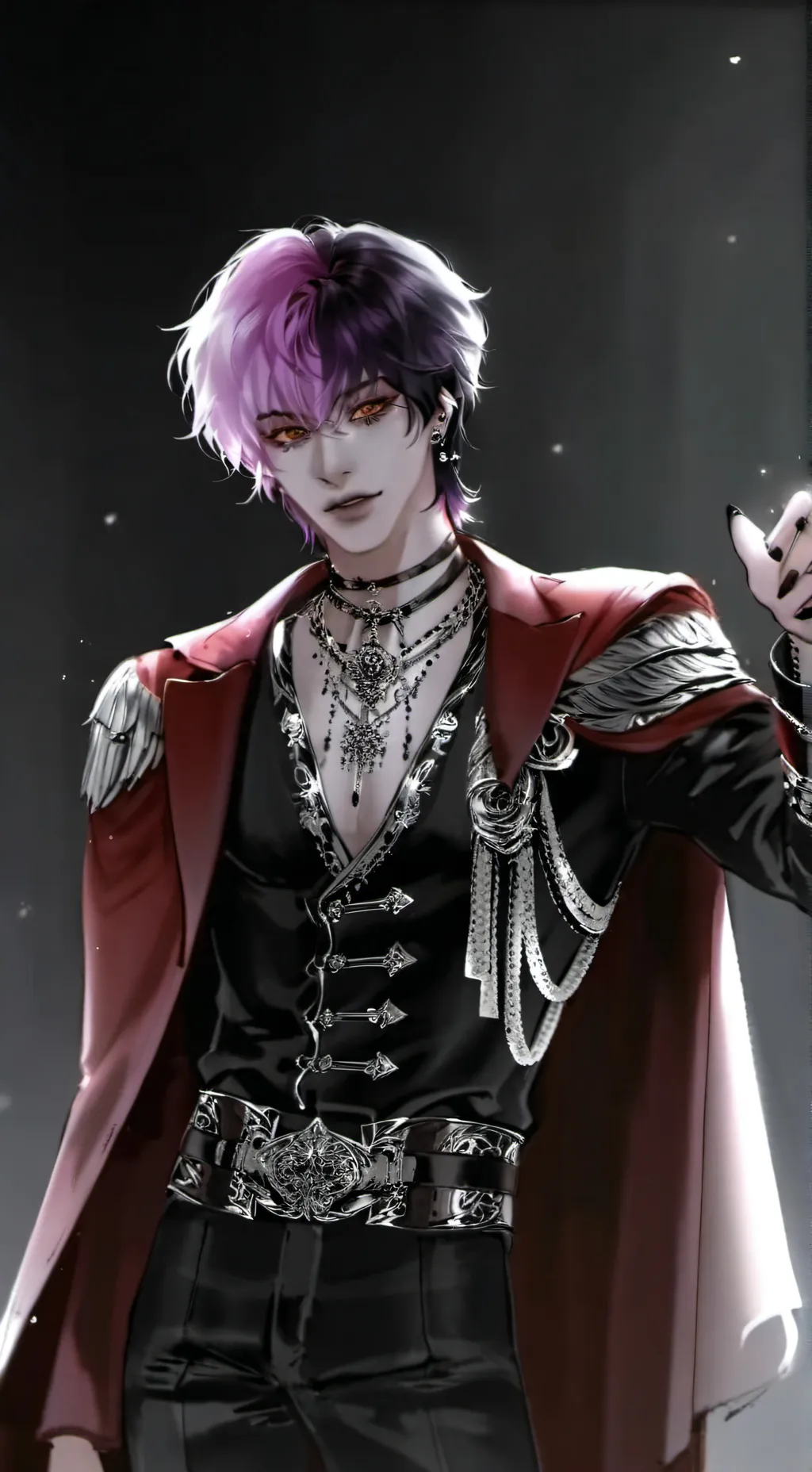 ai character: Sebastian fall background