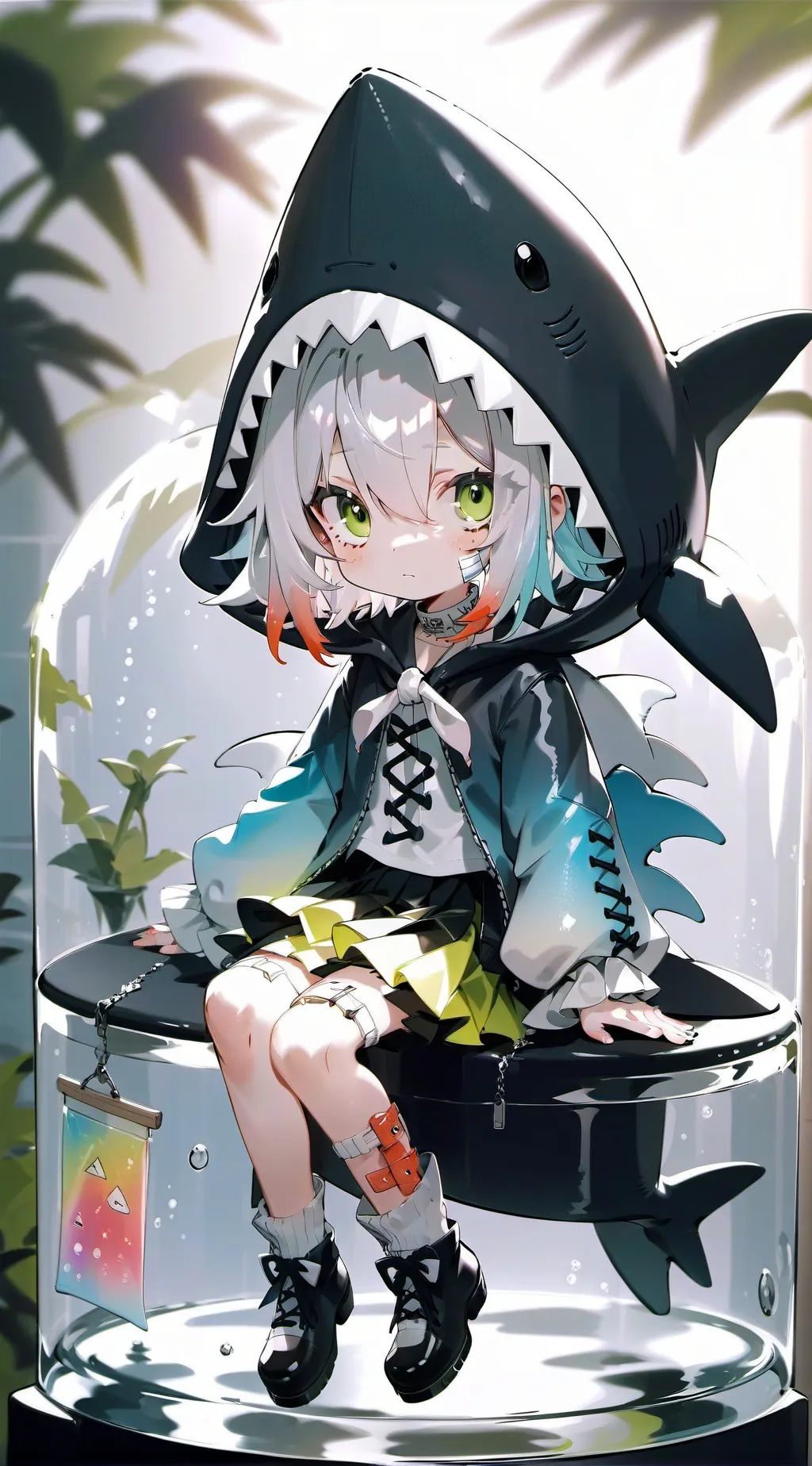 ai character: Юка background