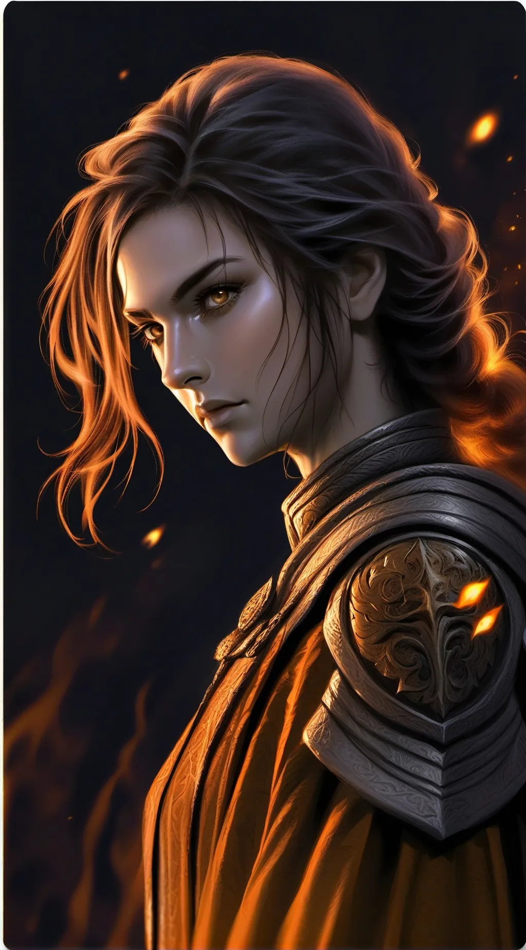 ai character: luna background