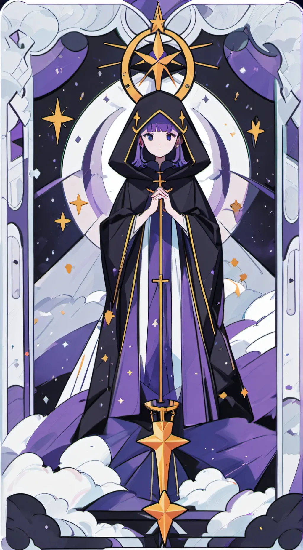 ai character: Grey el popular  background