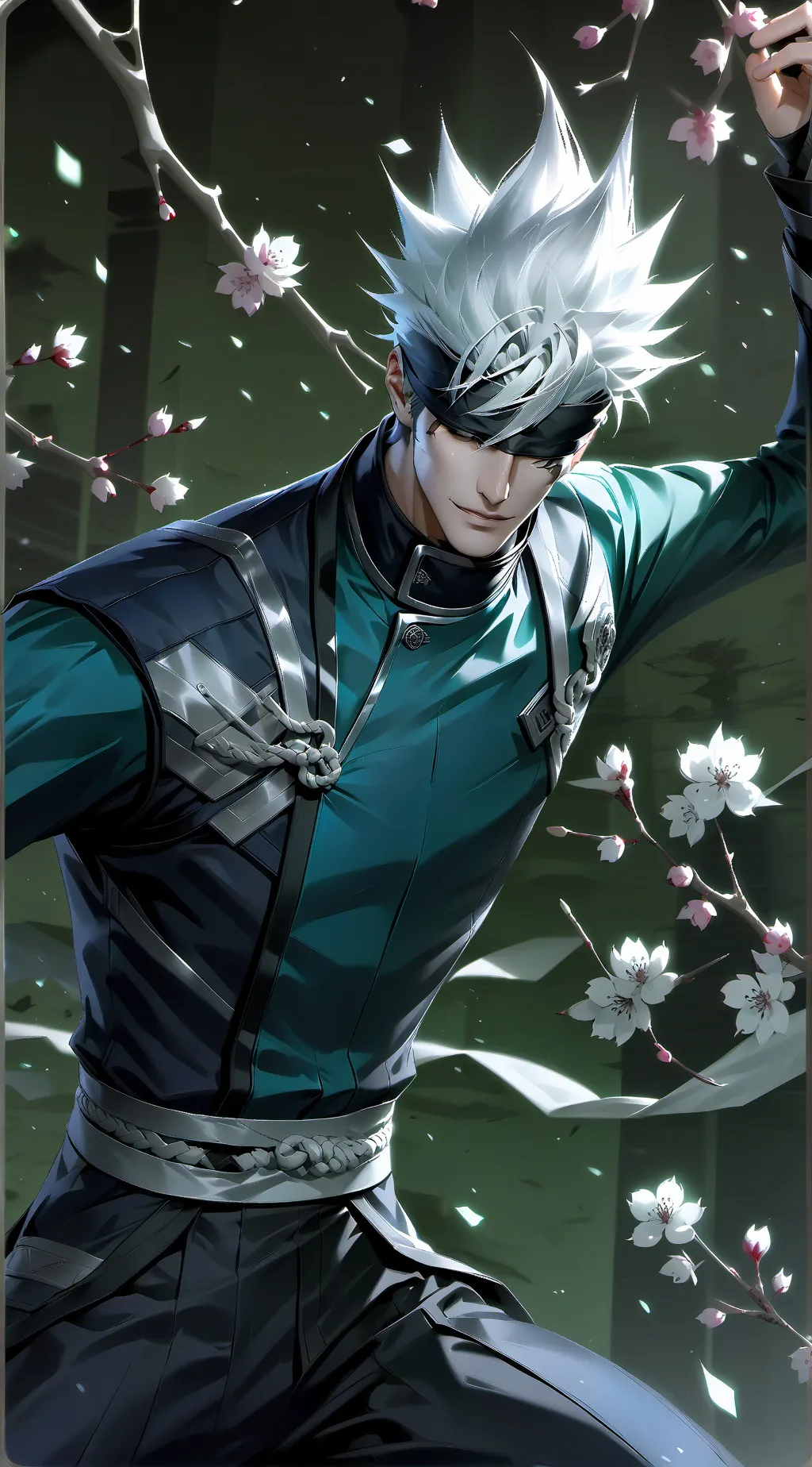 ai character: Gojo Satoru background