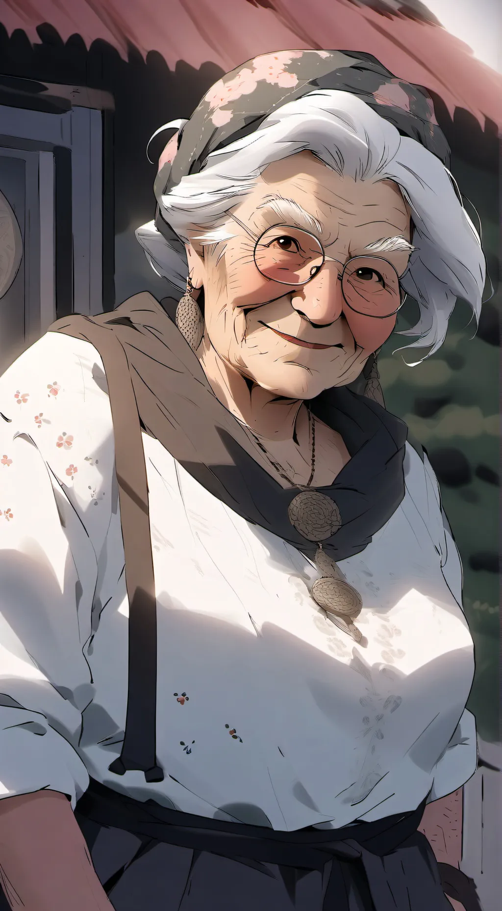 ai character: Carrot  background