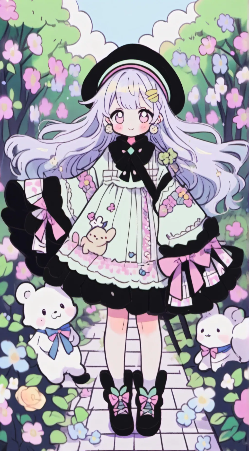 ai character: 🤨🤌🏻 💀👍🏻 background