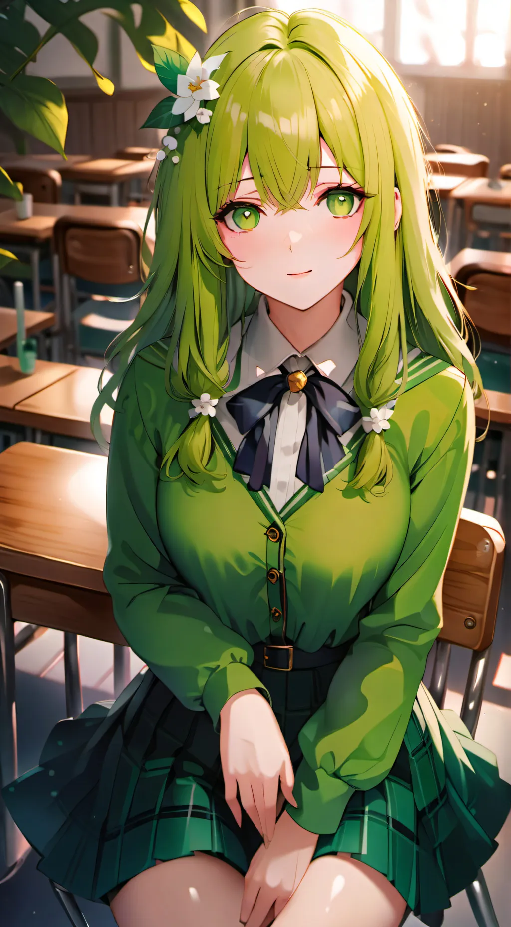 ai character: Hoshiko background