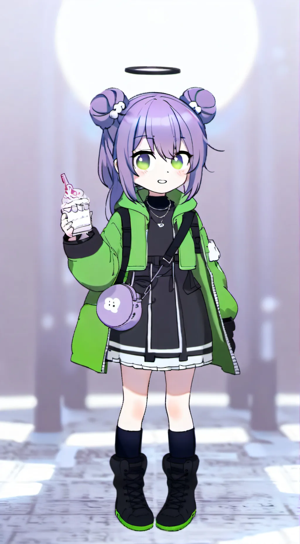 ai character: Grace background