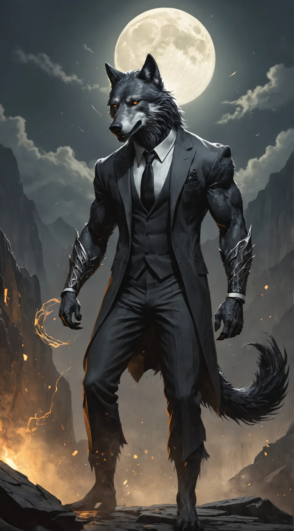 ai character: Kaine background