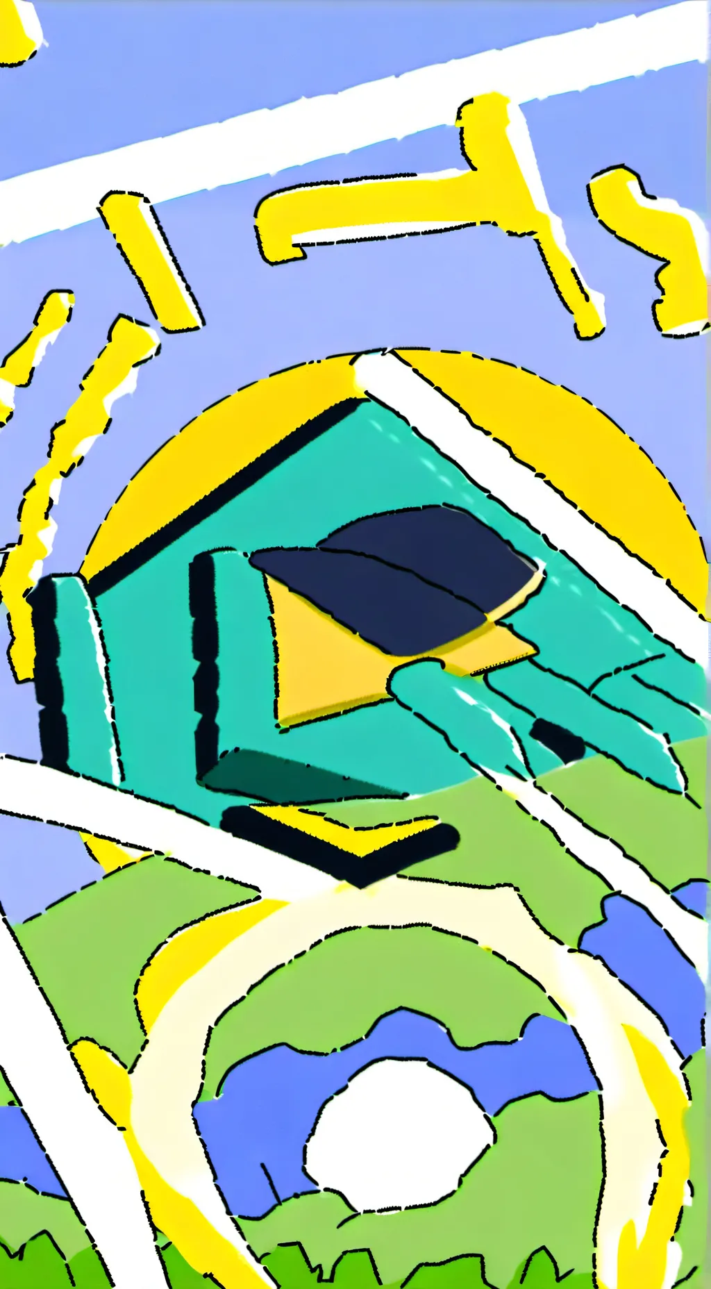 ai character: brasil o brazil 😎👍 background