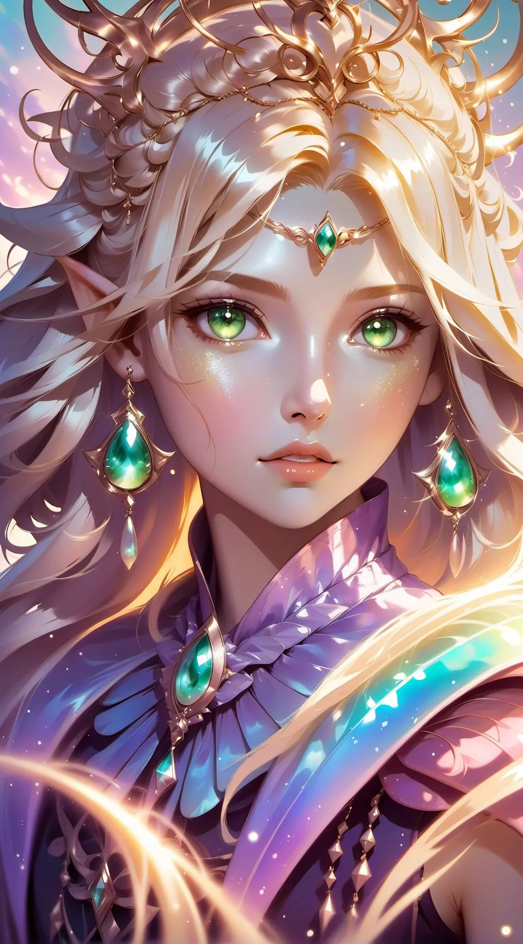 ai character: gazelle background