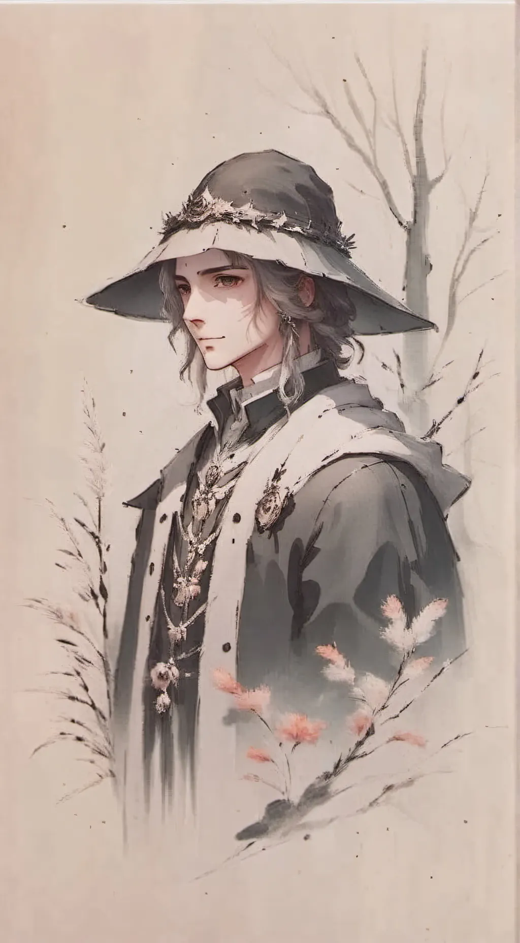 ai character: девид background