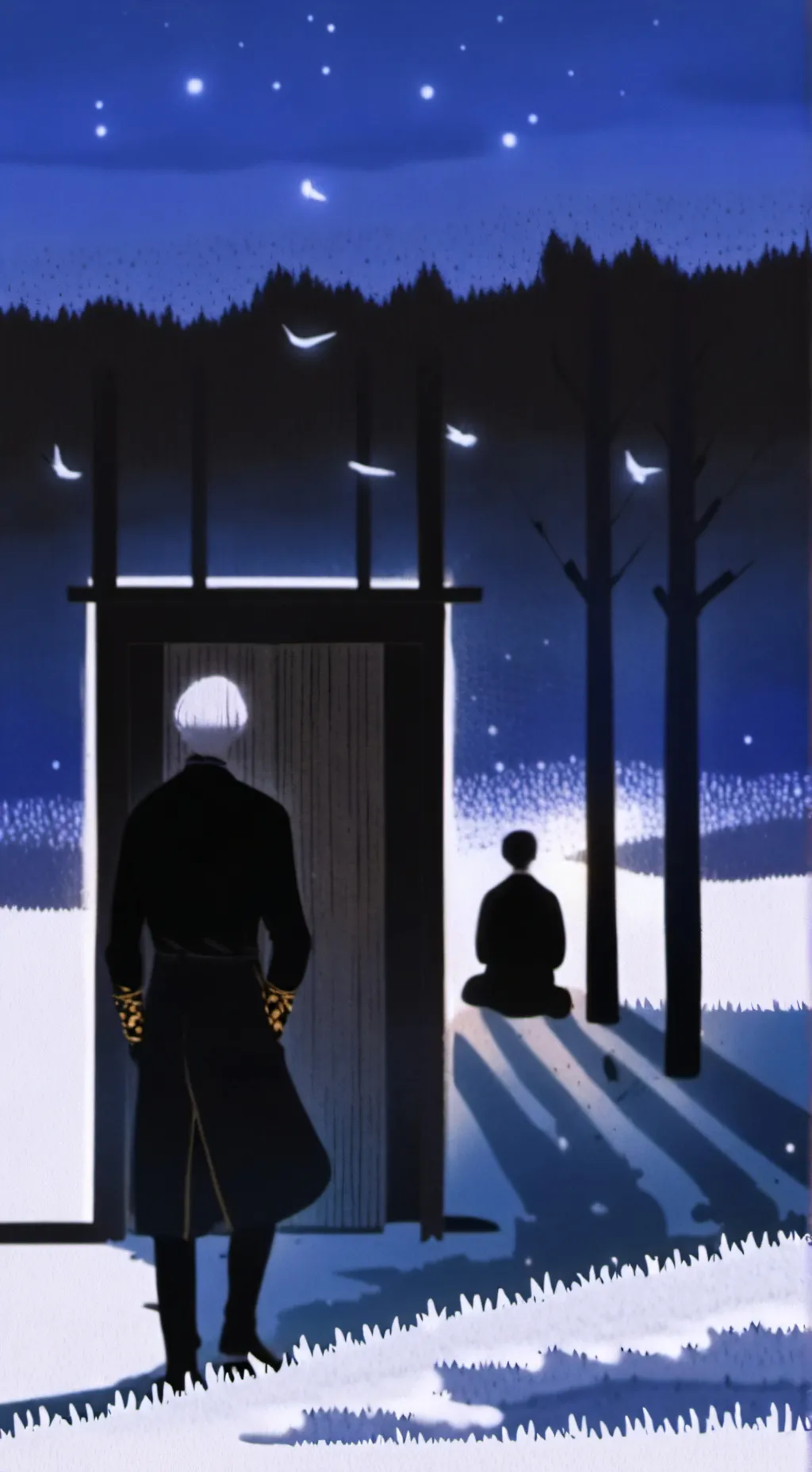 ai character: Null x Dust background