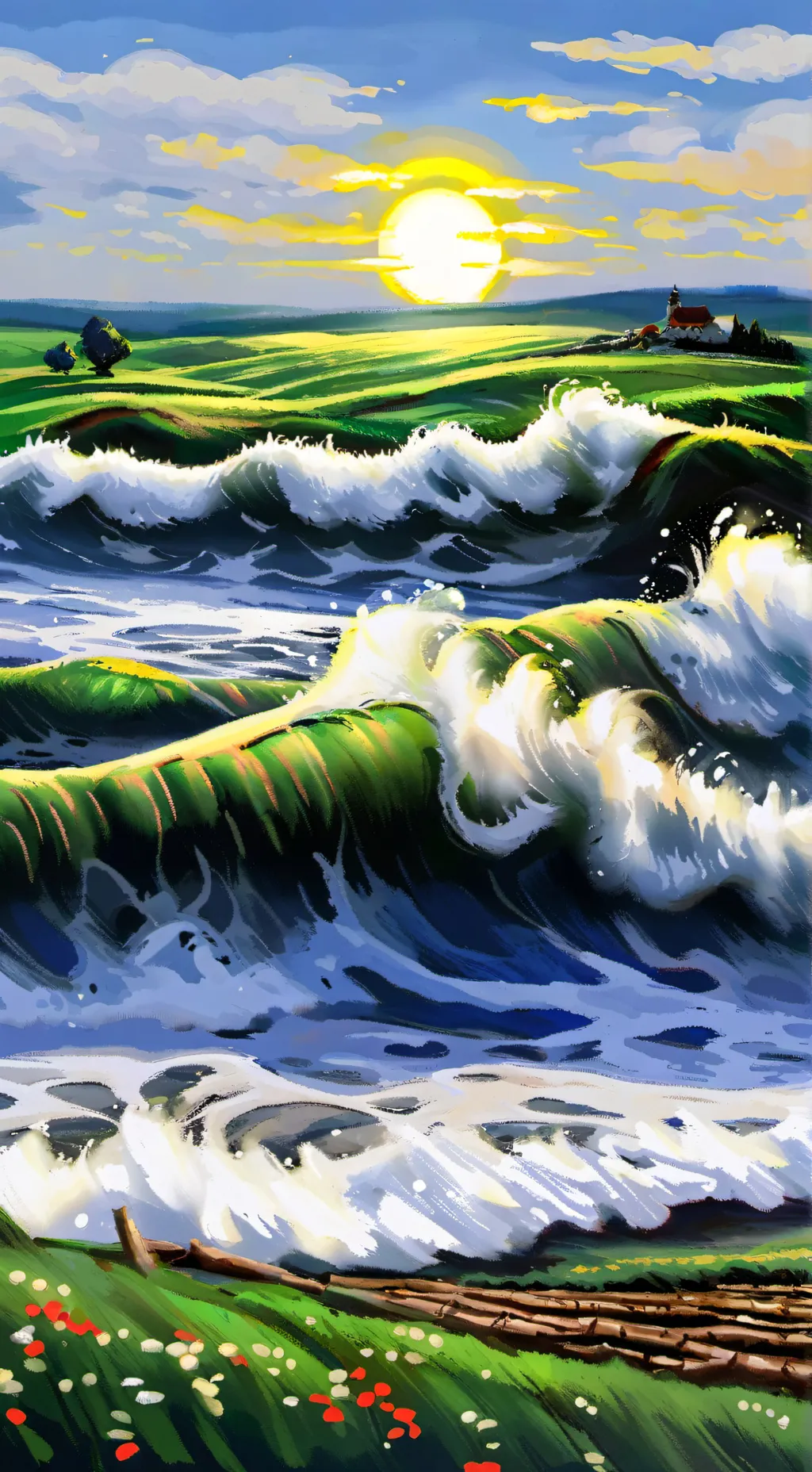 ai character: Sonic OMT background