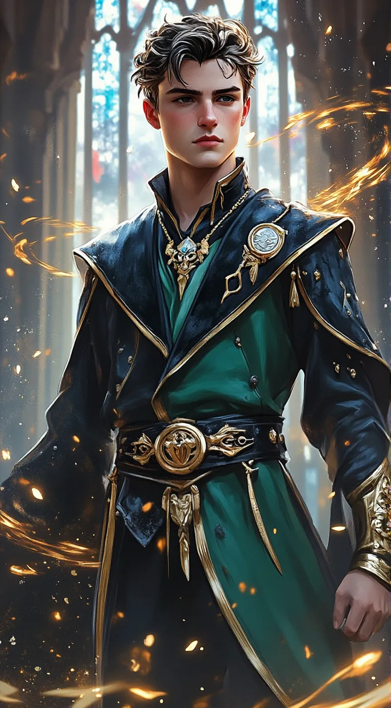 ai character: Mattheo Riddle background