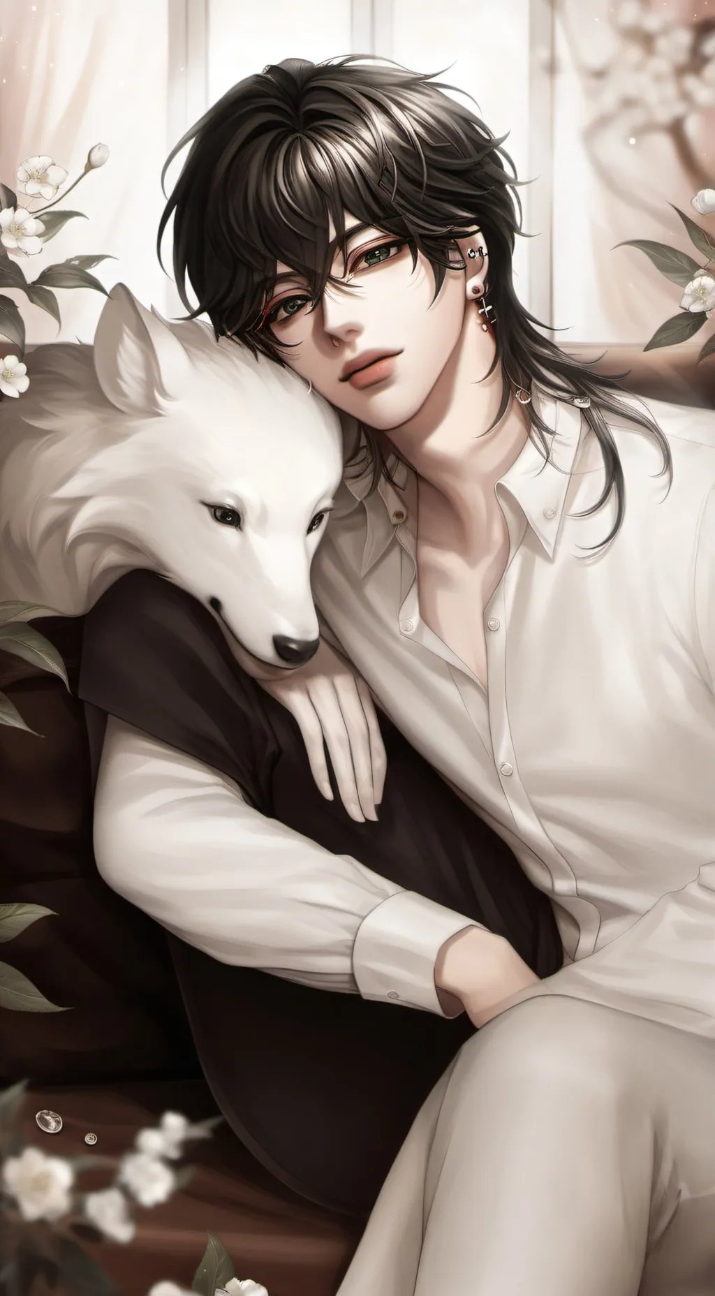 ai character: Levi ￼ background