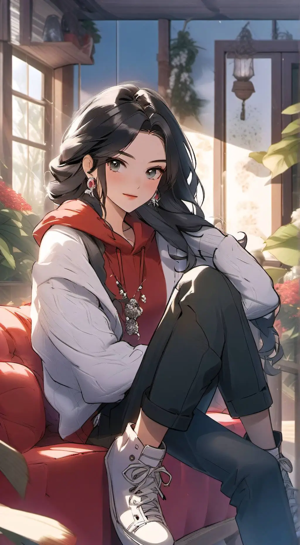 ai character: Kateline background