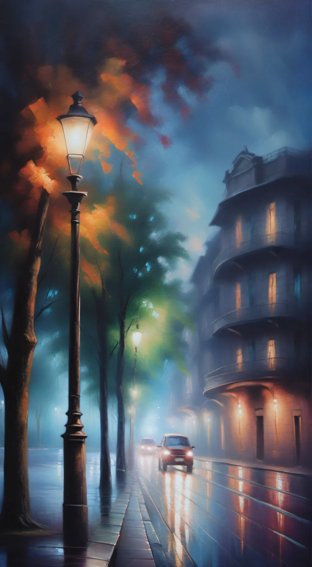 ai character: cod the road trip  background