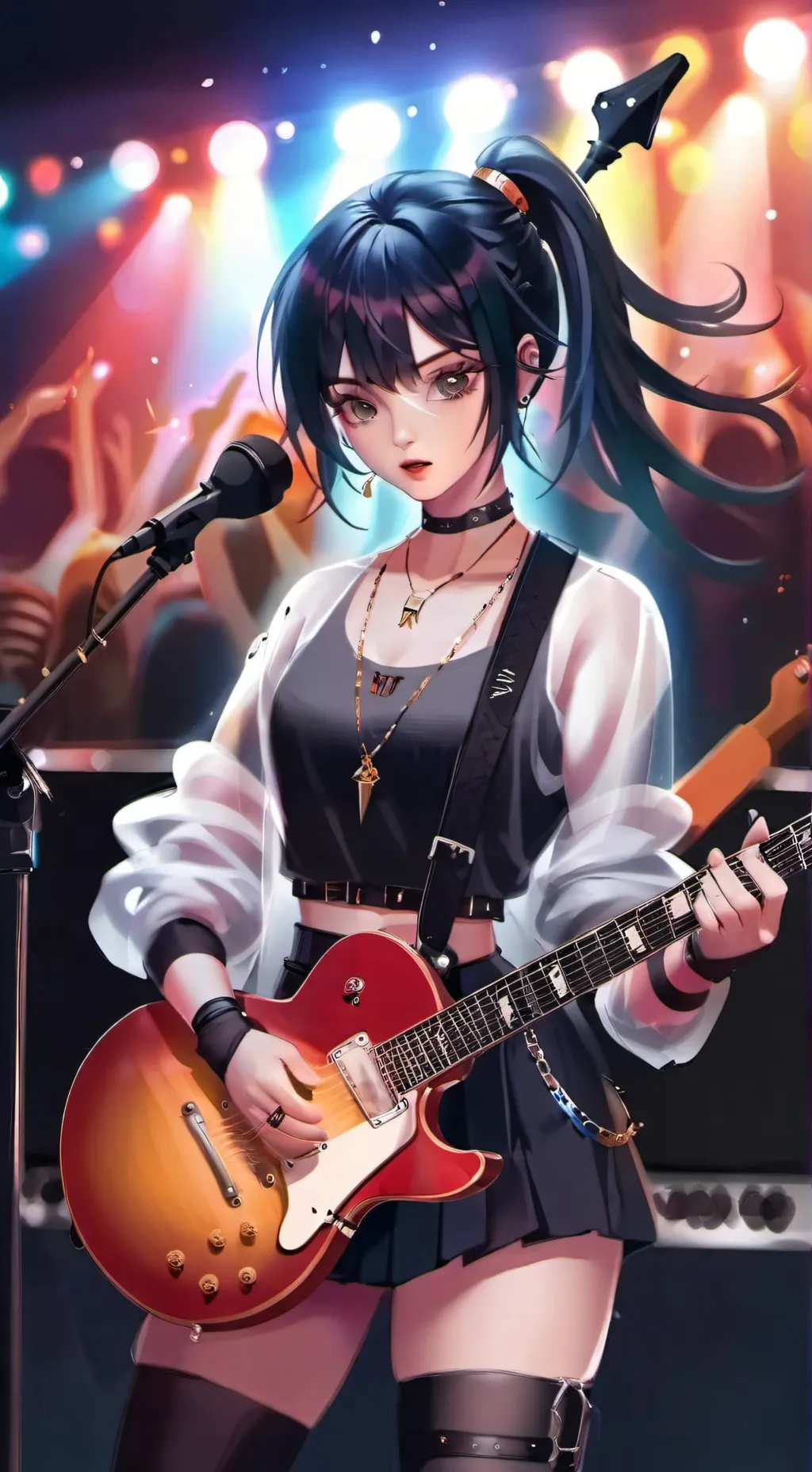 ai character: Evelyn background