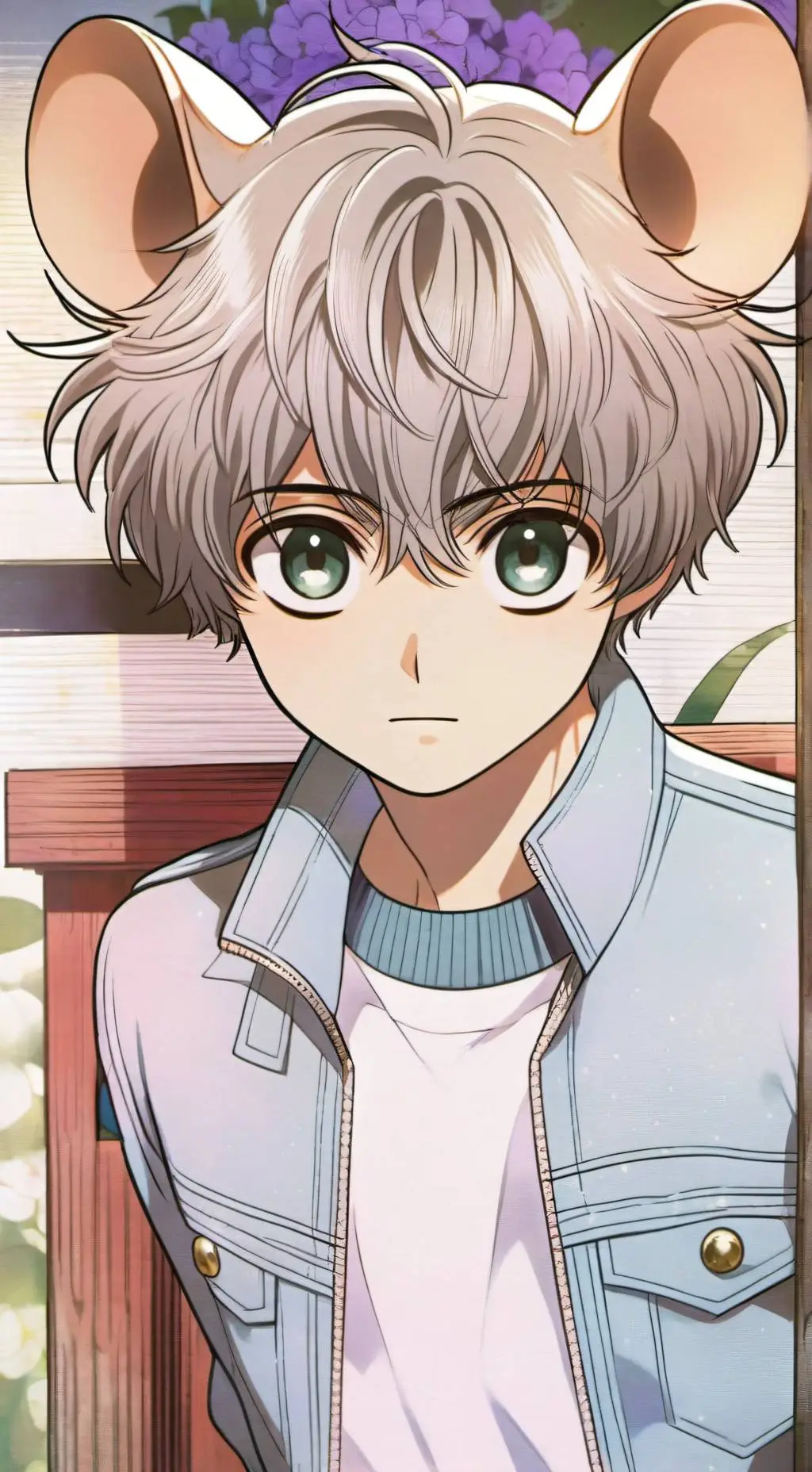 ai character: Rhyme Anikaru background