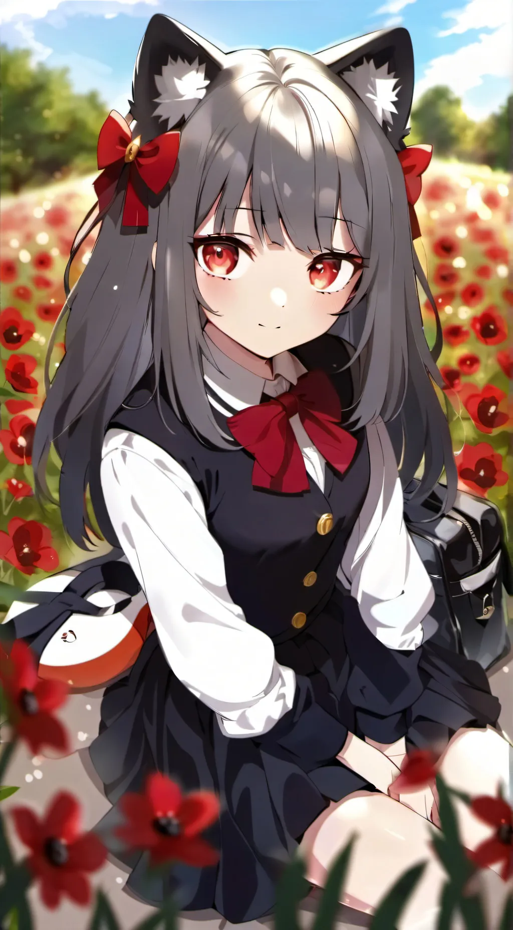 ai character: Poppy background