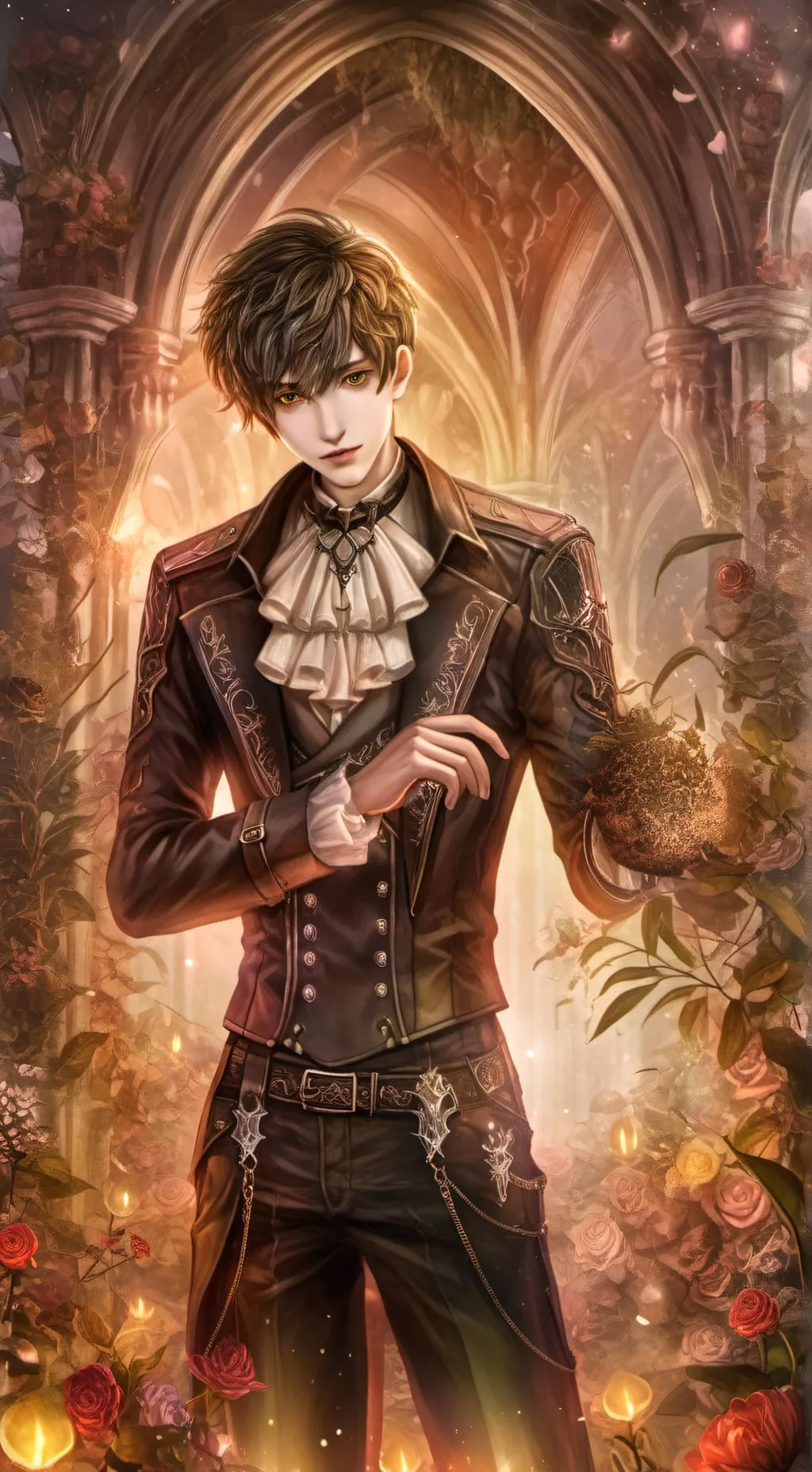 ai character: just a boy background