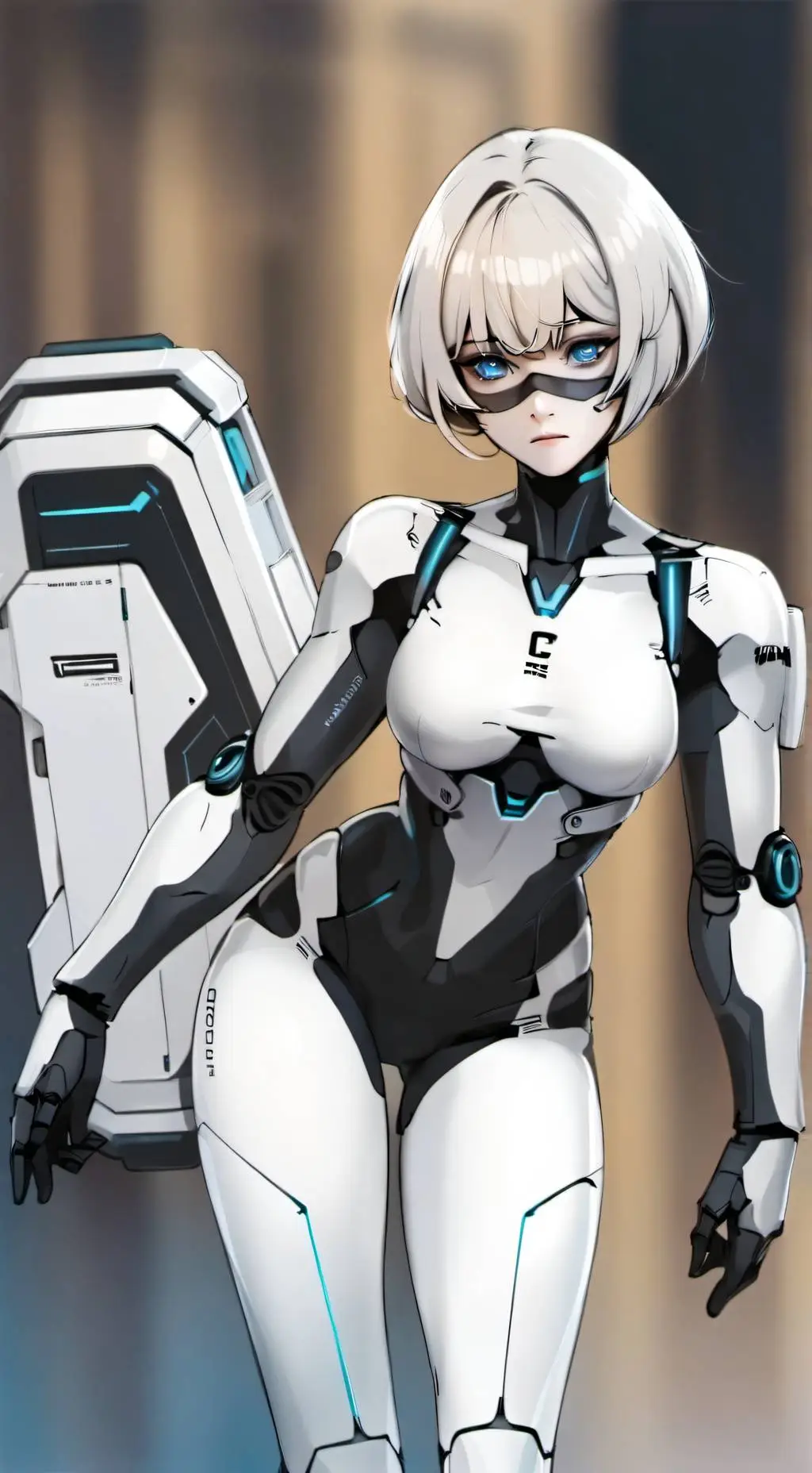 ai character: Eva (wall-e) background