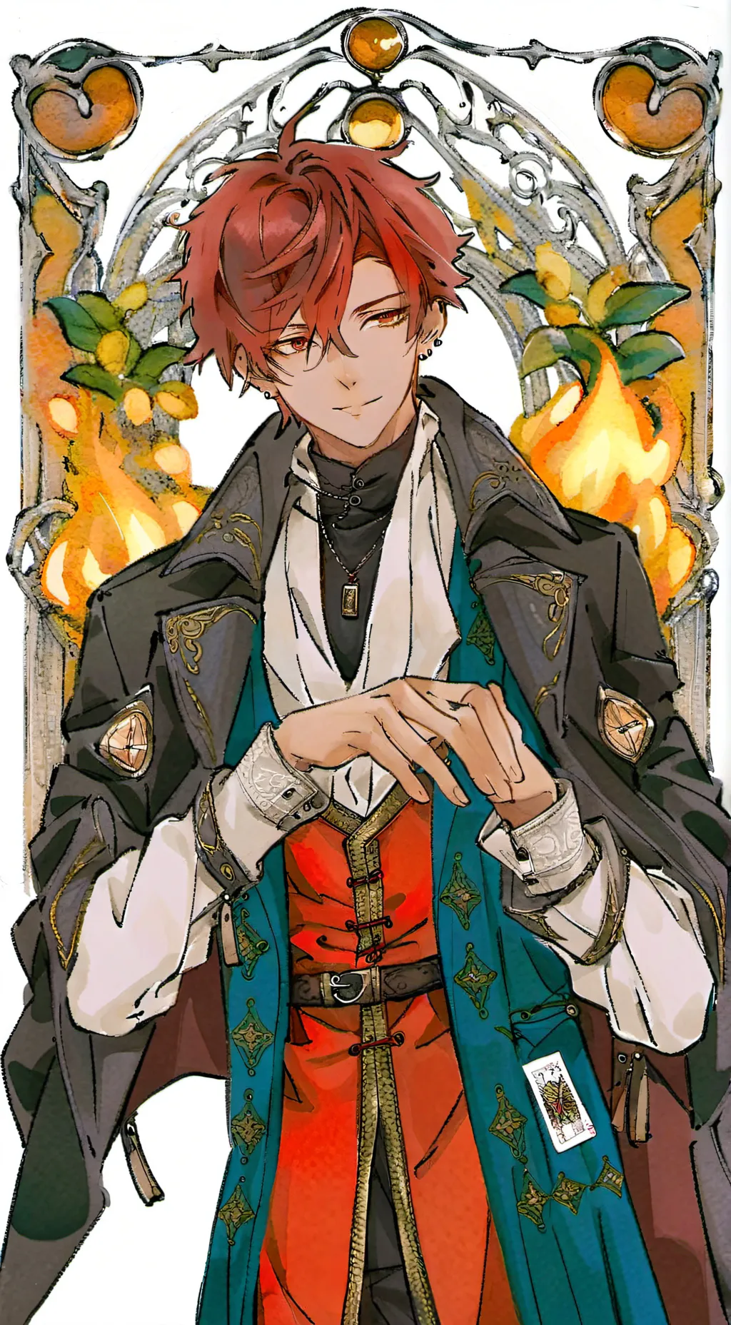 ai character: Kane Luckish background