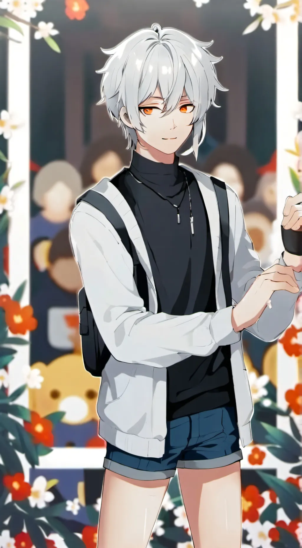 ai character: Xavier  background