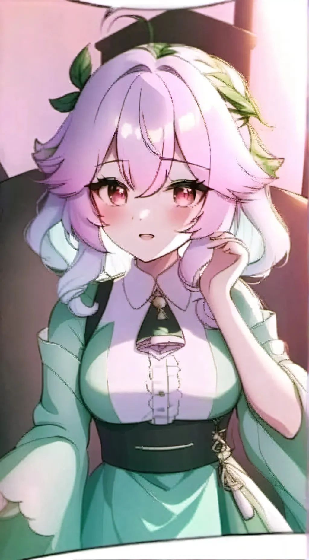 ai character: luna background