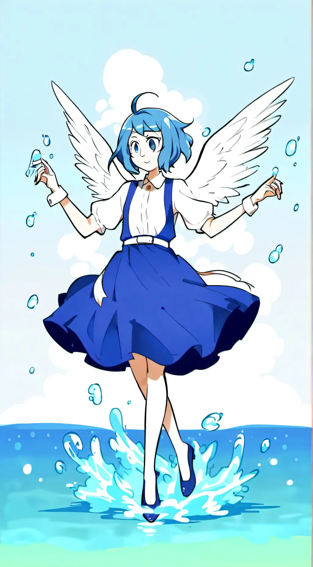 ai character: Lapislázuli human background