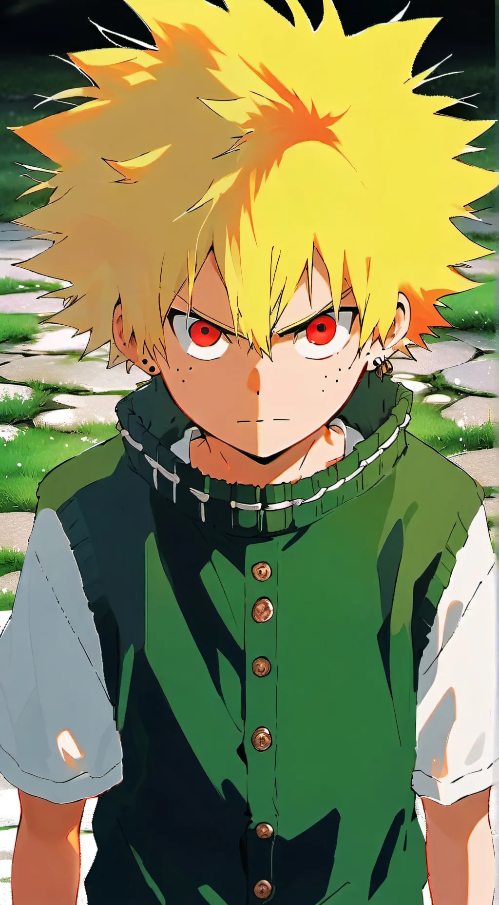 ai character: katuki bakugo background