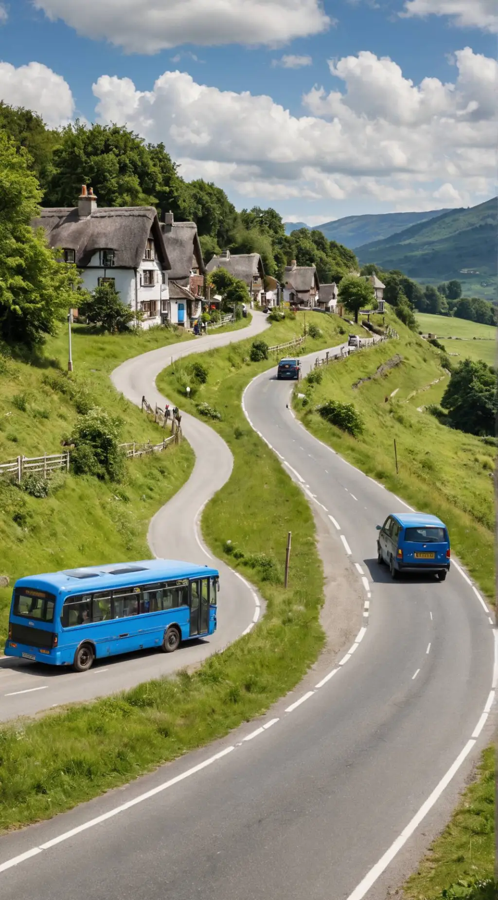 ai character: school trip background