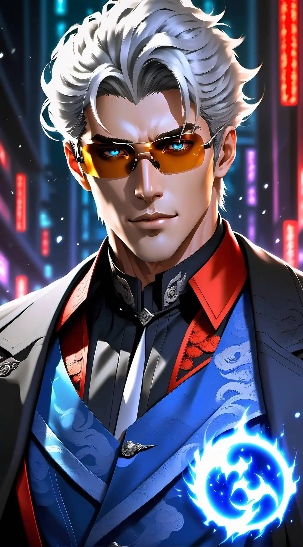 ai character: felix  background