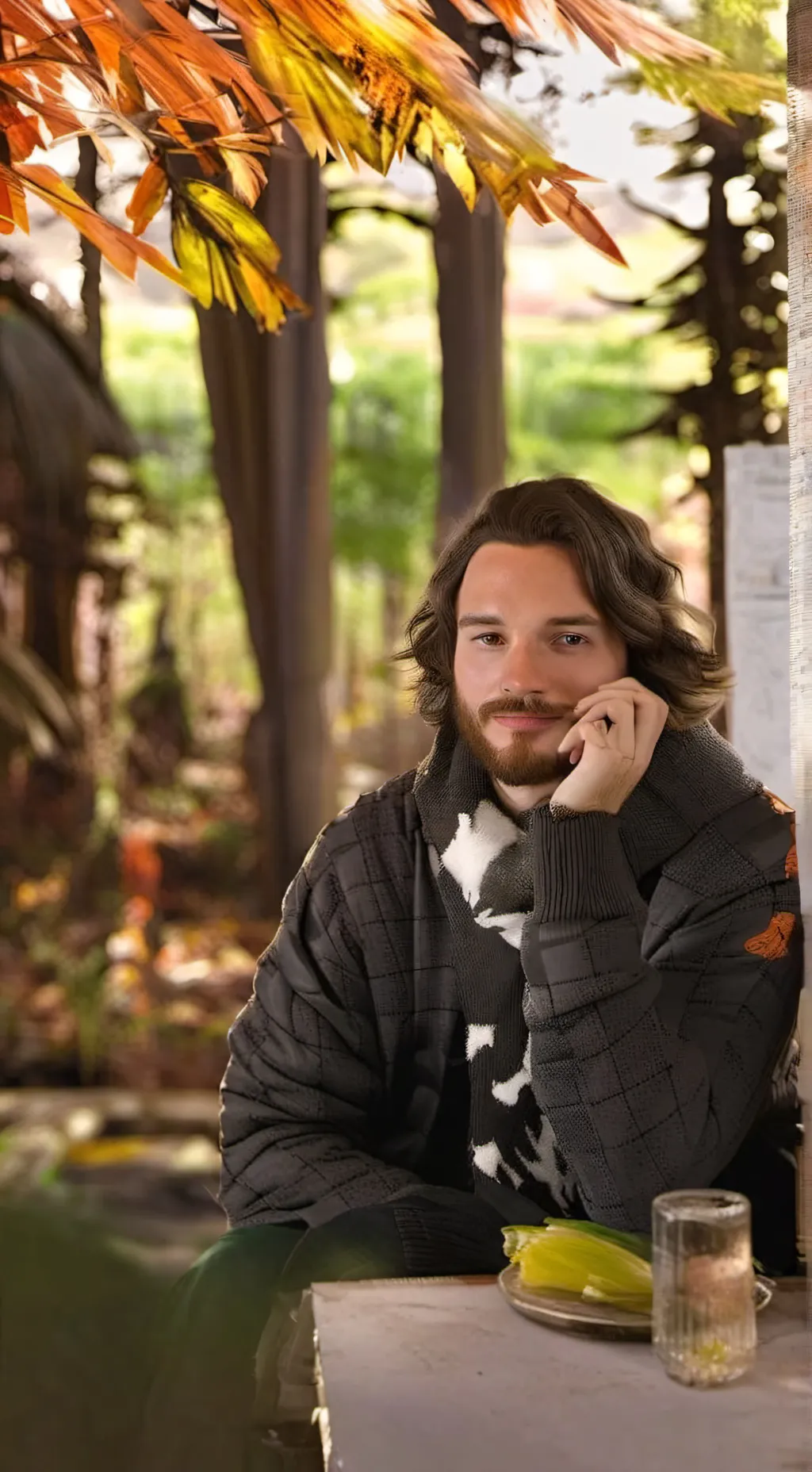 ai character: jessghost  background