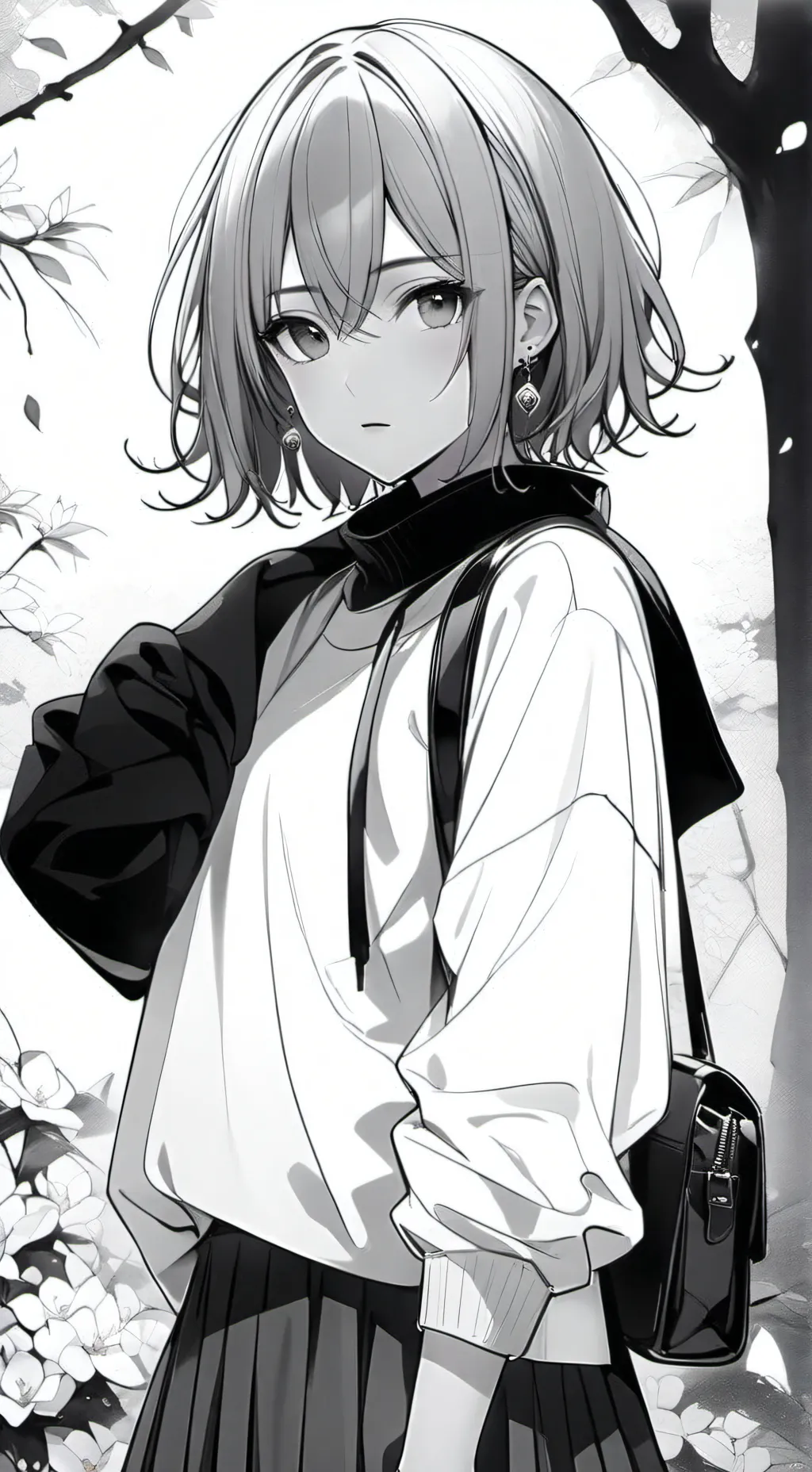 ai character: Аня  background