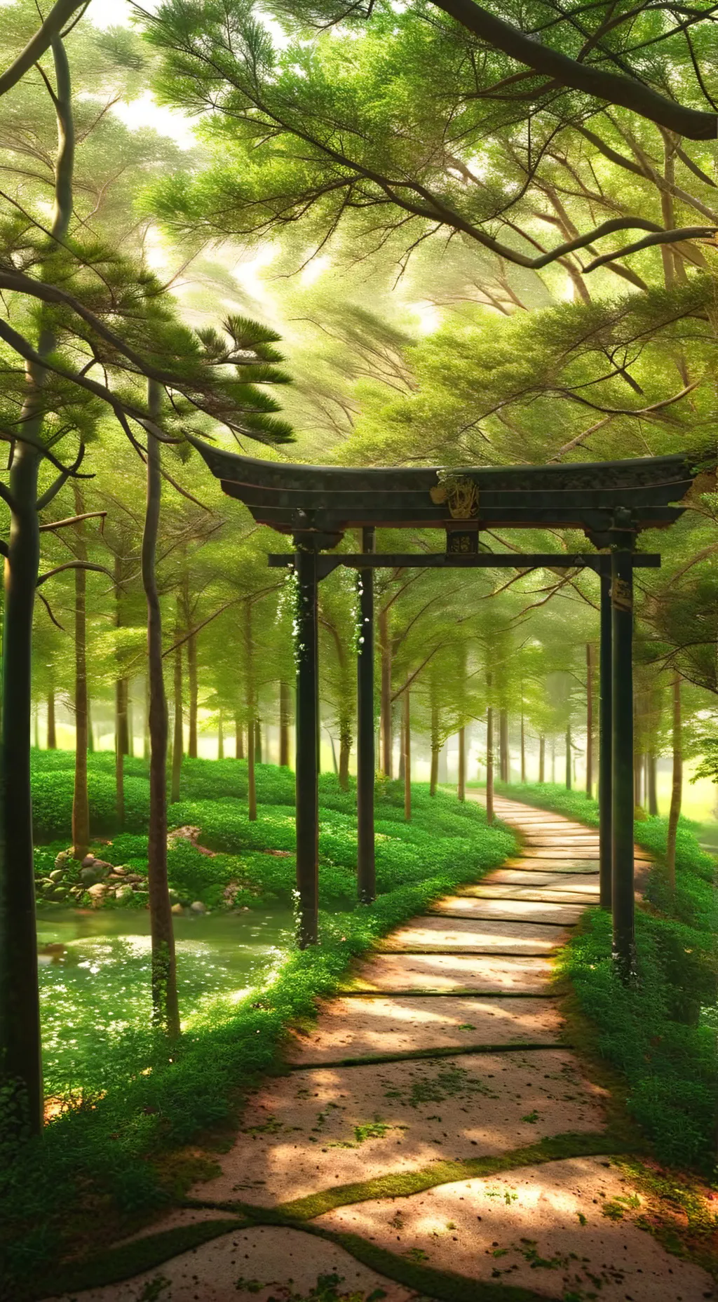 ai character: DEMON SLAYER background