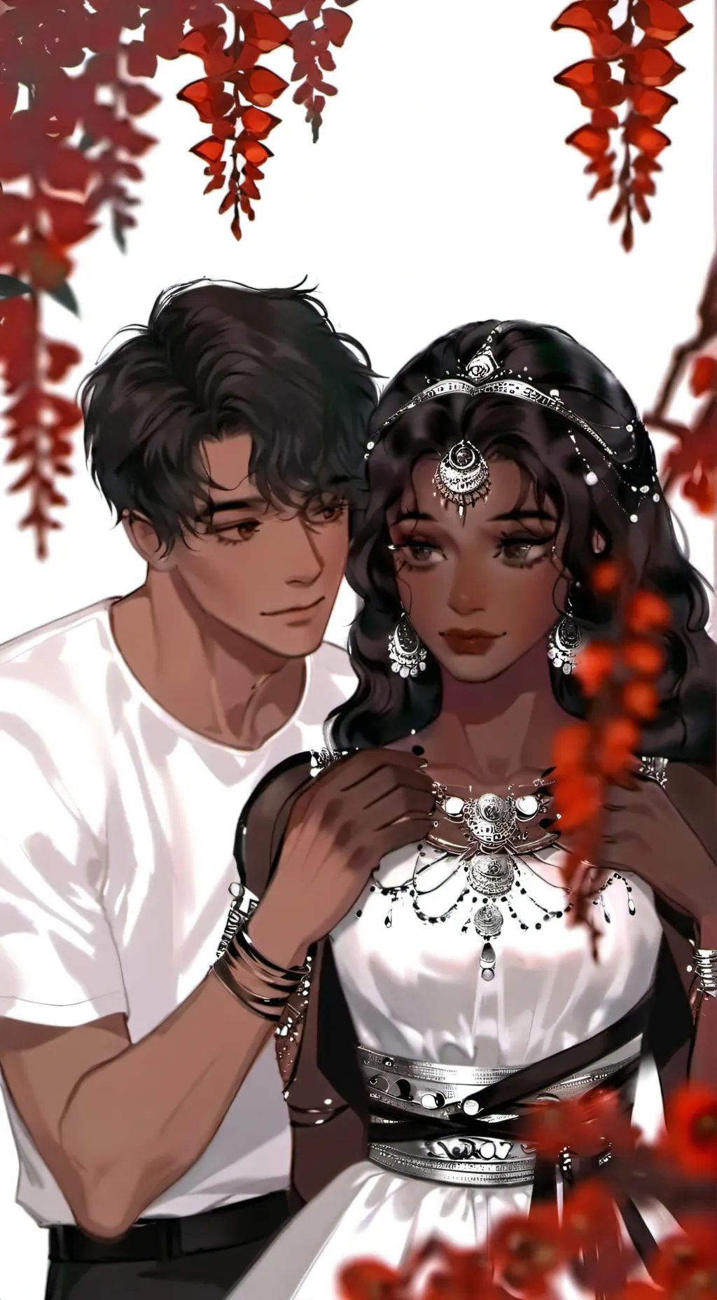 ai character: Devon and Suriya background