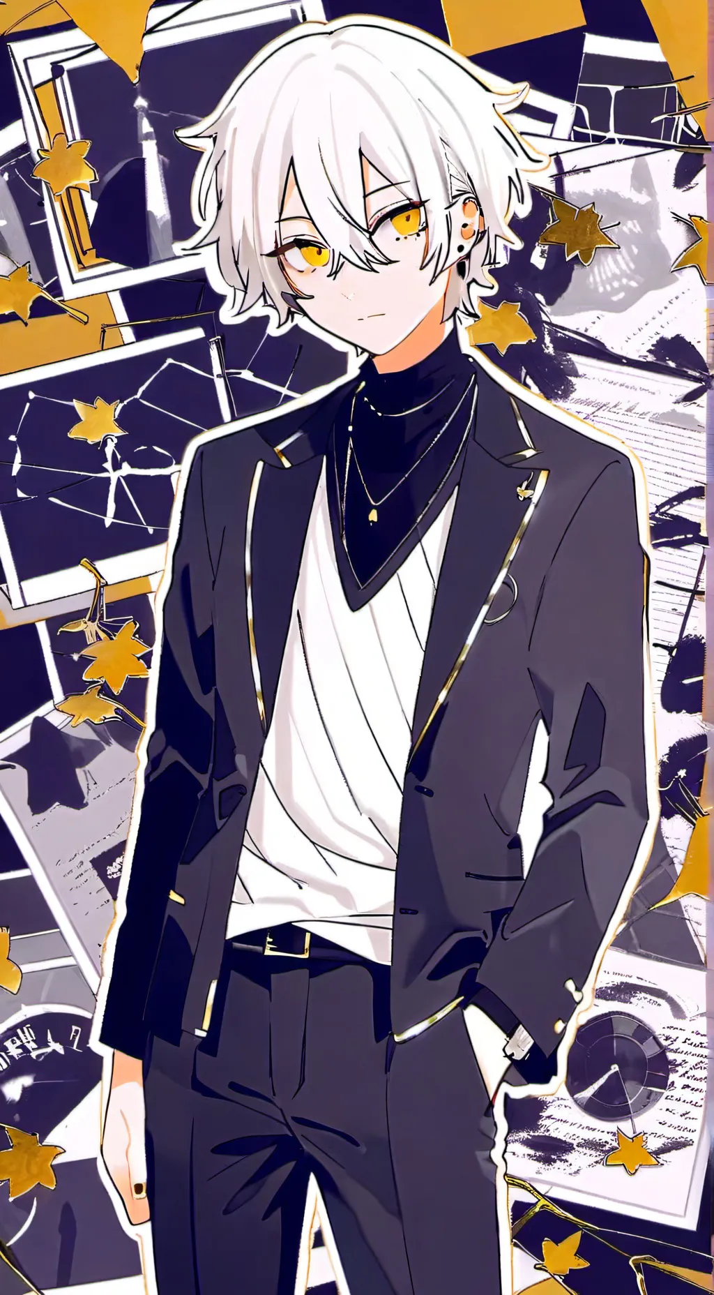 ai character: Oliver background