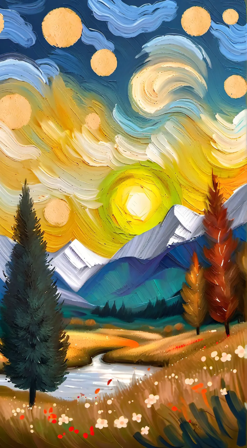 ai character: Bts background