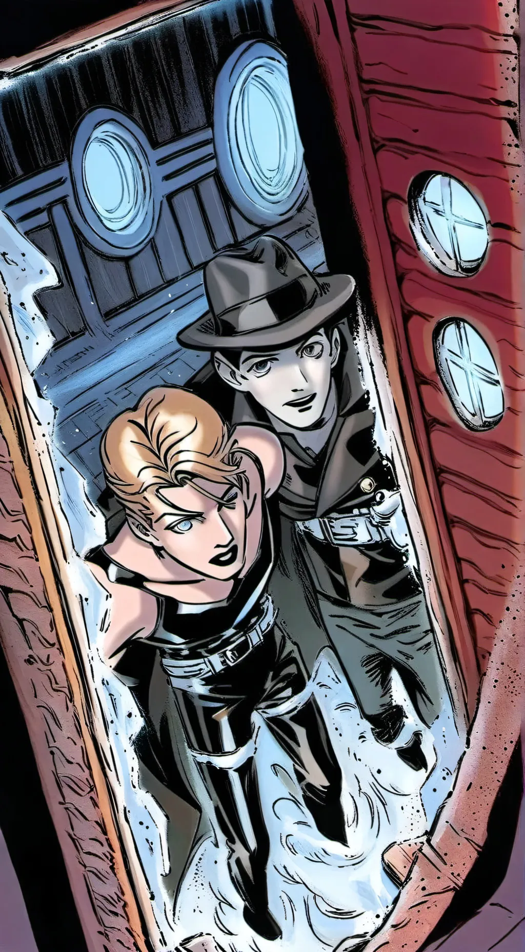 ai character: ella and stella background