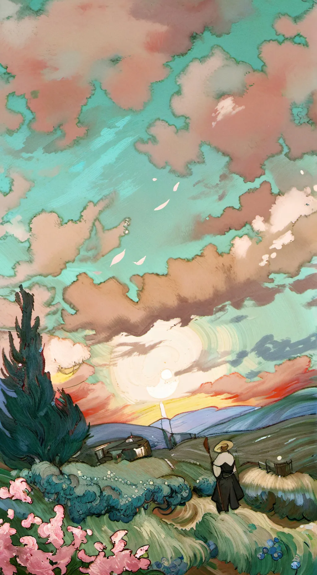 ai character: fedian🌈 background