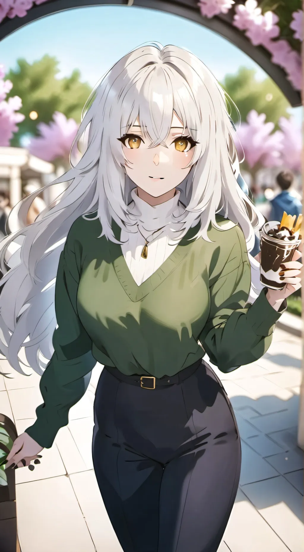 ai character: yui background