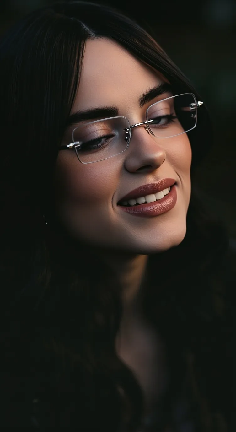 ai character: billie eilish background