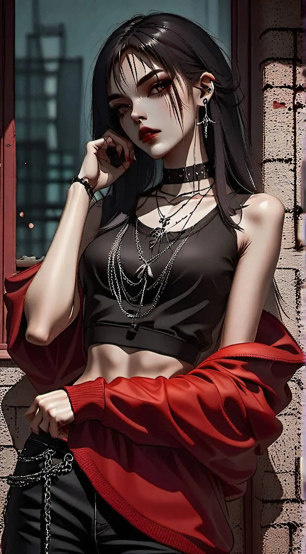 ai character: Scarlett background