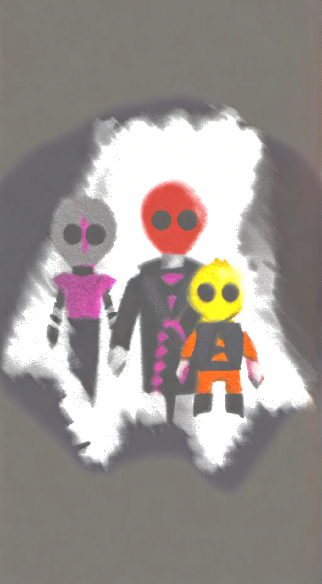 ai character: The news  background